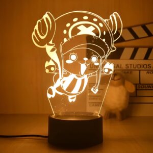 Lampe 3D Tony Tony Chopper médecin Mugiwara veilleuse One Piece