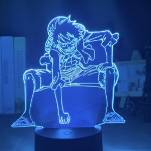 Lampe LED Luffy Gear 2 multicolore alimentation USB One Piece