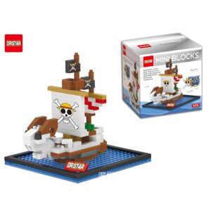 Set mini blocs construction Vogue Merry One Piece 650 pièces ABS