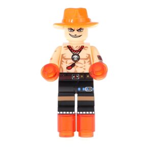 Mini-figurine Lego Ace Mera Mera no Mi Whitebeard Pirates One Piece