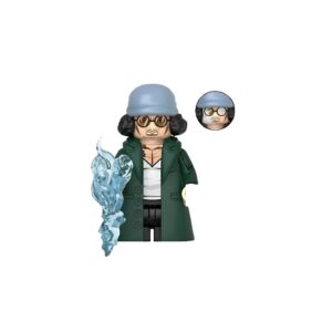 Mini figurine Lego Kuzan ancien Amiral manteau vert
