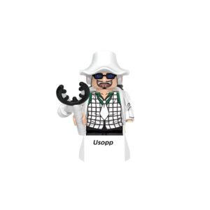Figurine Lego Usopp sniper du Chapeau de Paille avec chapeau et sarbacane