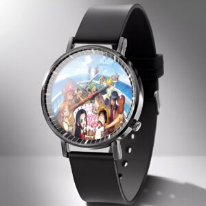 Montre Luffy Hancock One Piece cadran duo quartz résistant