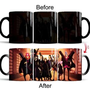 Mug céramique Luffy équipage Chapeau de Paille effet révélateur One Piece