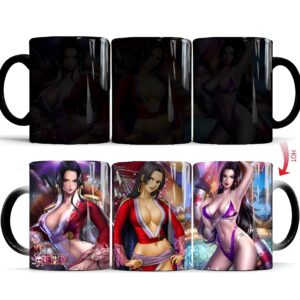 Mug céramique thermoréactif Boa Hancock Amazon Lily One Piece