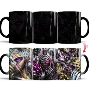 Mug thermoréactif Big Mom One Piece révélant l'équipage à la chaleur