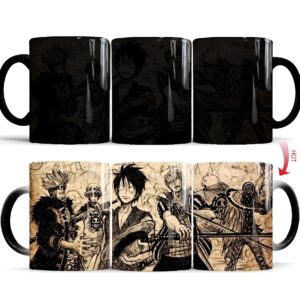 Mug thermoréactif Supernova One Piece révélant Worst Generation à la chaleur