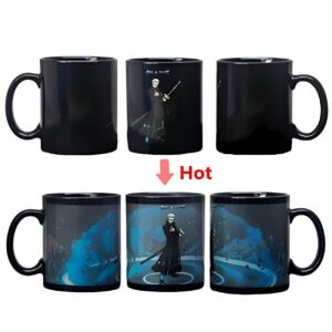 Mug thermoréactif Trafalgar Law Heart Pirates, révélation thermique 400ml céramique