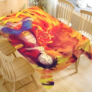 Nappe One Piece avec motif Red Hawk Luffy dynamique