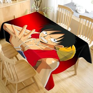 Nappe One Piece Luffy Chapeau de Paille, toile Oxford 140x180 cm