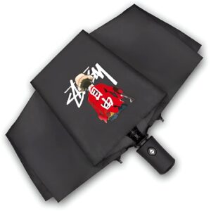 Parapluie motif Luffy vu de dos style manga polyester One Piece