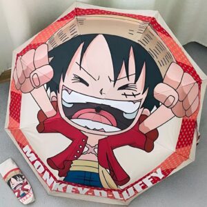 Parapluie Luffy criant One Piece compact 23 cm