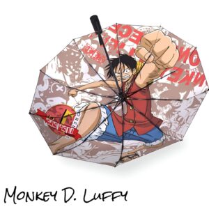 Parapluie pliant Luffy One Piece compact 23 cm