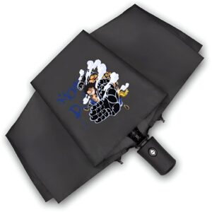 Parapluie pliant Luffy sobre coloris noir et blanc polyester One Piece
