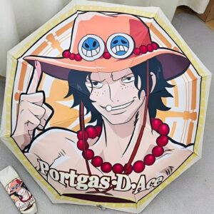 Parapluie Portgas D Ace One Piece polyester métal