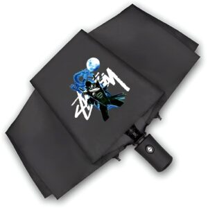 Parapluie Zoro One Piece motif lune polyester noir