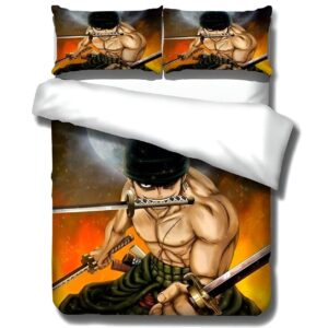 Parure de lit One Piece Zoro sabreur polyester confortable