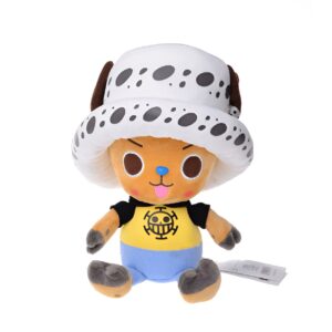 Peluche Chopper vêtue du chapeau tacheté distinctif de Trafalgar Law des Heart Pirates
