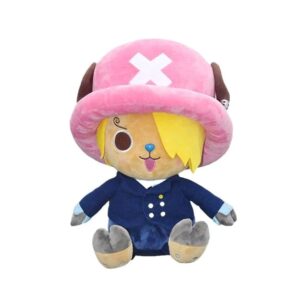 Peluche fusion Chopper portant le style de Sanji environ 25 cm