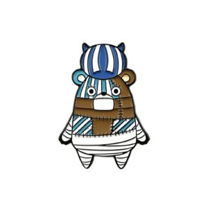 Pin's Kumacy ours zombie métal Thriller Bark