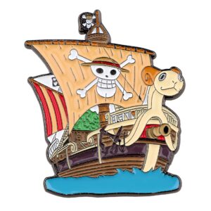 Pin's métal bateau pirate One Piece silhouette Grand Line