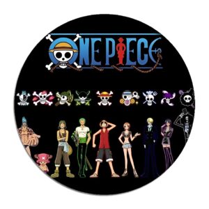 Pin's collection Équipage Mugiwara One Piece 58mm design soigné