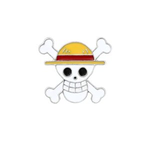 Pin's collection Jolly Roger inspire des Pirates au Chapeau de Paille
