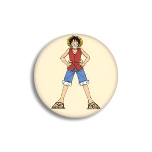Pin's Luffy Capitaine pirate Chapeau Paille One Piece