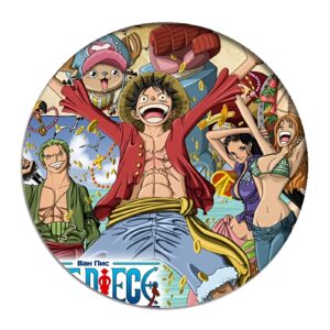 Pin's Luffy joyeux manga Mugiwara One Piece 58 mm