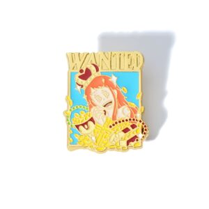 Pin's metal Nami navigatrice Mugiwara One Piece