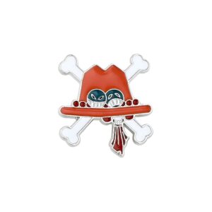 Pin's metallique hommage au chapeau de Portgas D Ace