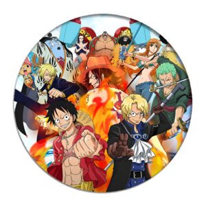 Pin's collection équipage pirate One Piece alliage 58 mm