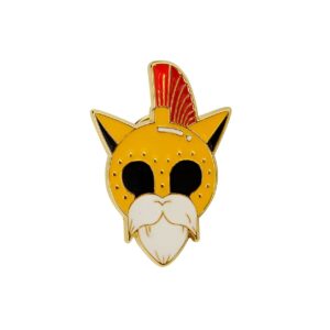 Pin's One Piece figurant Luffy Gear 5 Dieu Soleil Nika avec finition dorée