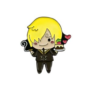 Pin's Sanji cuisinier Mugiwara One Piece metal