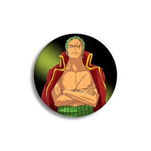 Pin's Zoro bretteur équipage Mugiwara One Piece badge