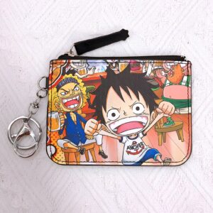Porte-cartes Luffy Gear 5 PVC motif transformation Wano