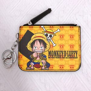 Porte-cartes Monkey D Luffy design pirate One Piece PVC