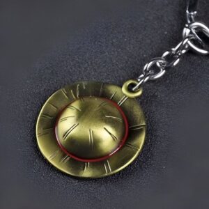 Porte-clés métal chapeau de paille Luffy - Straw Hat One Piece