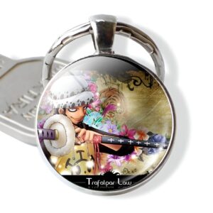 Porte-clé Trafalgar Law Heart Pirates One Piece mystère