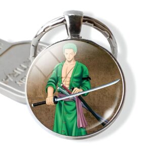 Porte-clé Zoro Roronoa maître des trois sabres One Piece