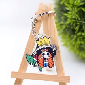 Porte-clés Brook musicien équipage Mugiwara One Piece