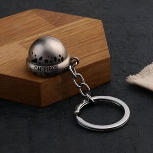 Porte-clés métal chapeau Trafalgar Law One Piece