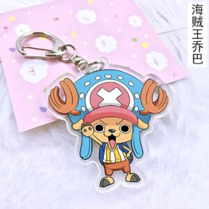 Porte-clés Chopper médecin en métal One Piece