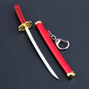 Porte-clés métal katana Enma Zoro One Piece accessoire