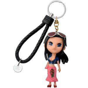 Porte-cles Nico Robin One Piece figurine PVC style manga