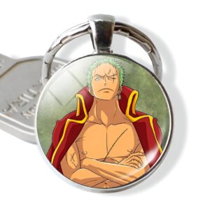 Porte-clés One Piece Zoro Roronoa sabreur trois sabres