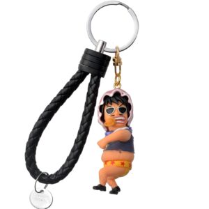 Porte-cles Senor Pink One Piece figurine PVC Dressrosa