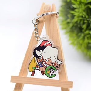 Porte-clés Usopp sniper Mugiwara One Piece illustration