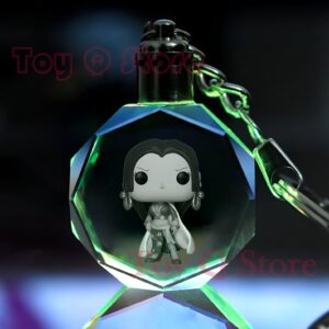 Porte-cles veilleuse POP Nico Robin figurine verre LED One Piece