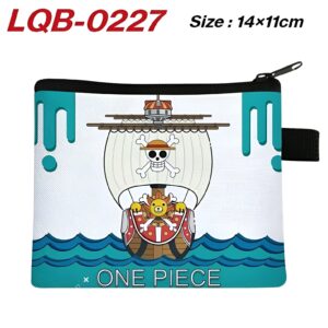 Porte-monnaie One Piece navire Vogue Merry PVC 14x11 cm